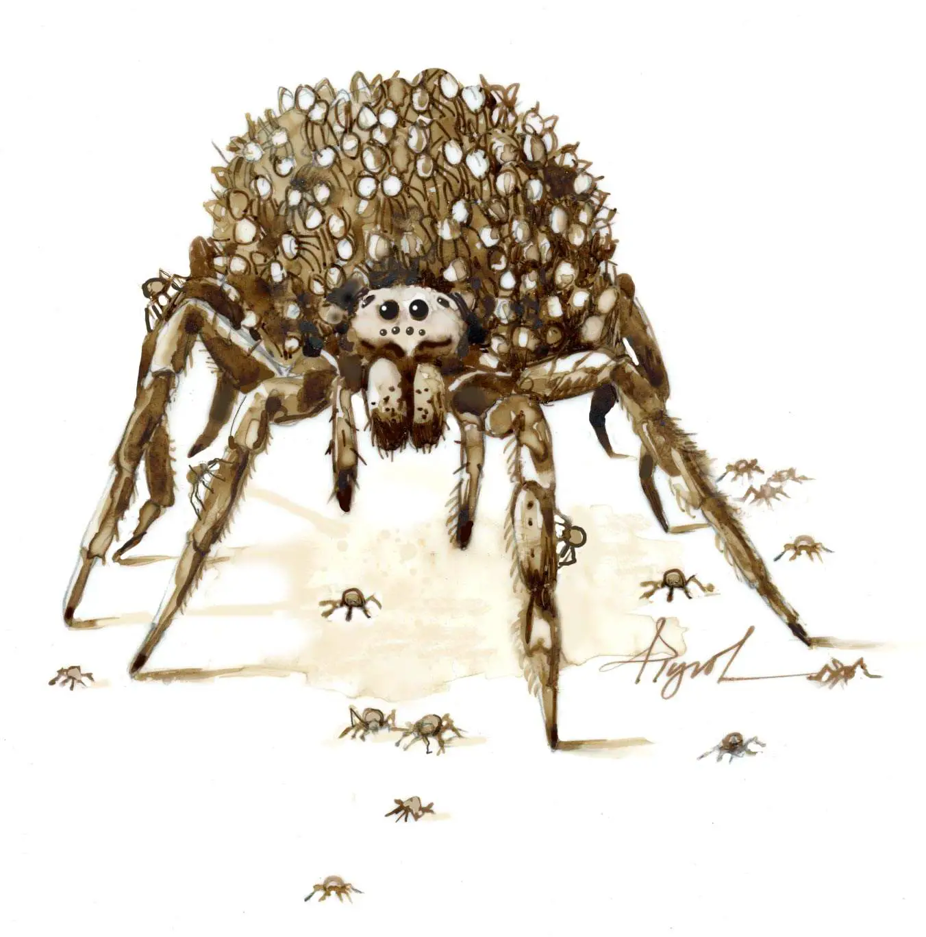 Benefits Of Spiders Carrying Their Babies On Their Back