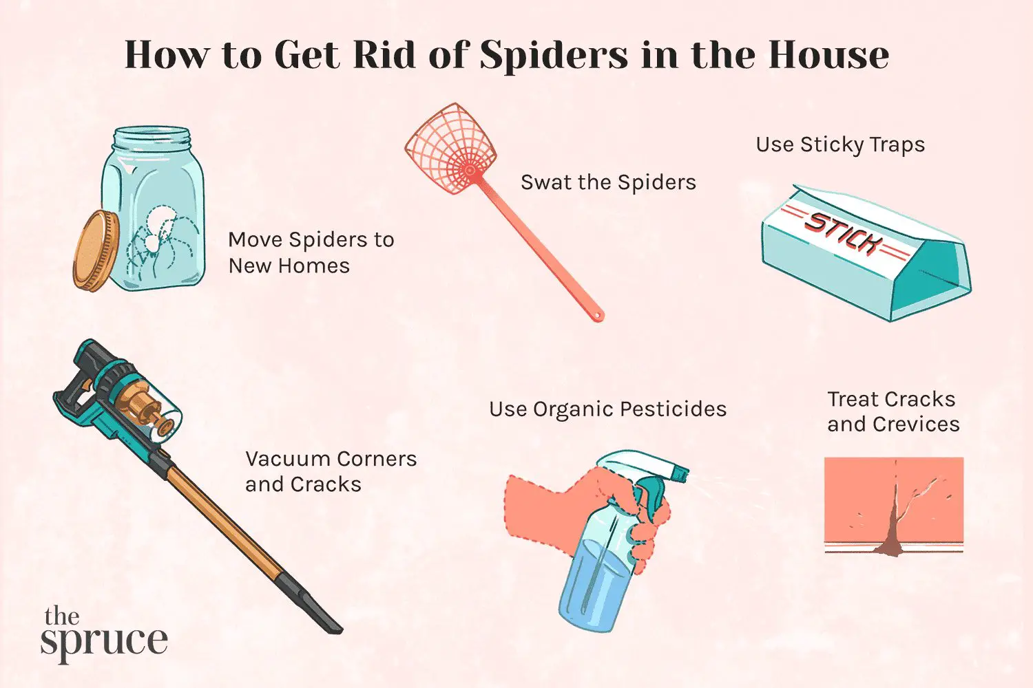 Ways To Reduce The Number Of Spiders In A Home